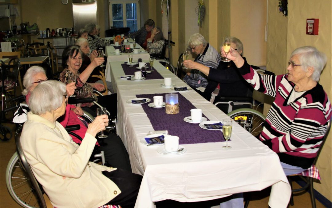 Neujahrsempfang mit Sekt